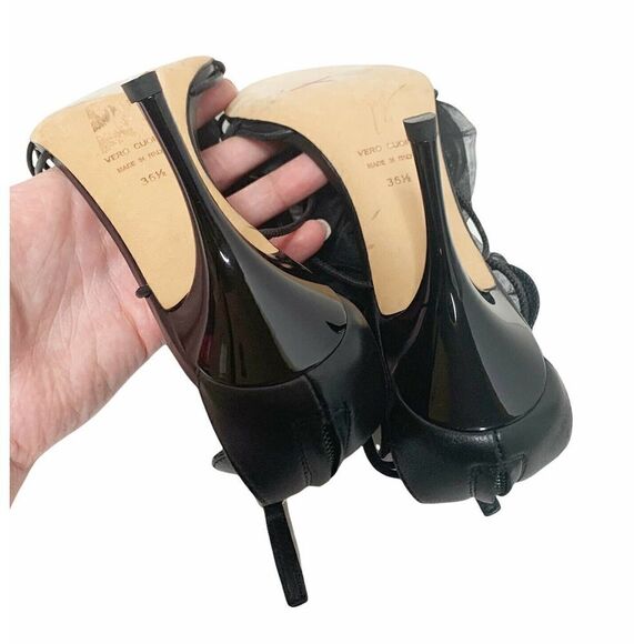 Giuseppe Zanotti Organza Floral Strappy Sandals - Picture 5 of 9